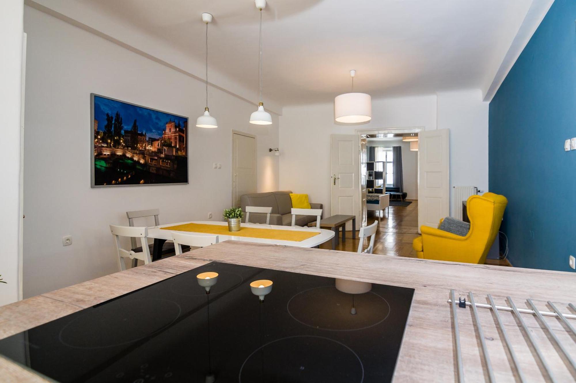 Elegant Central Apartment Lublaň Exteriér fotografie