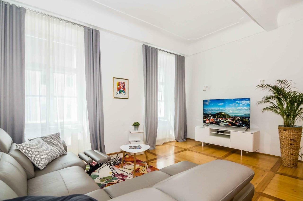 Elegant Central Apartment Lublaň Exteriér fotografie