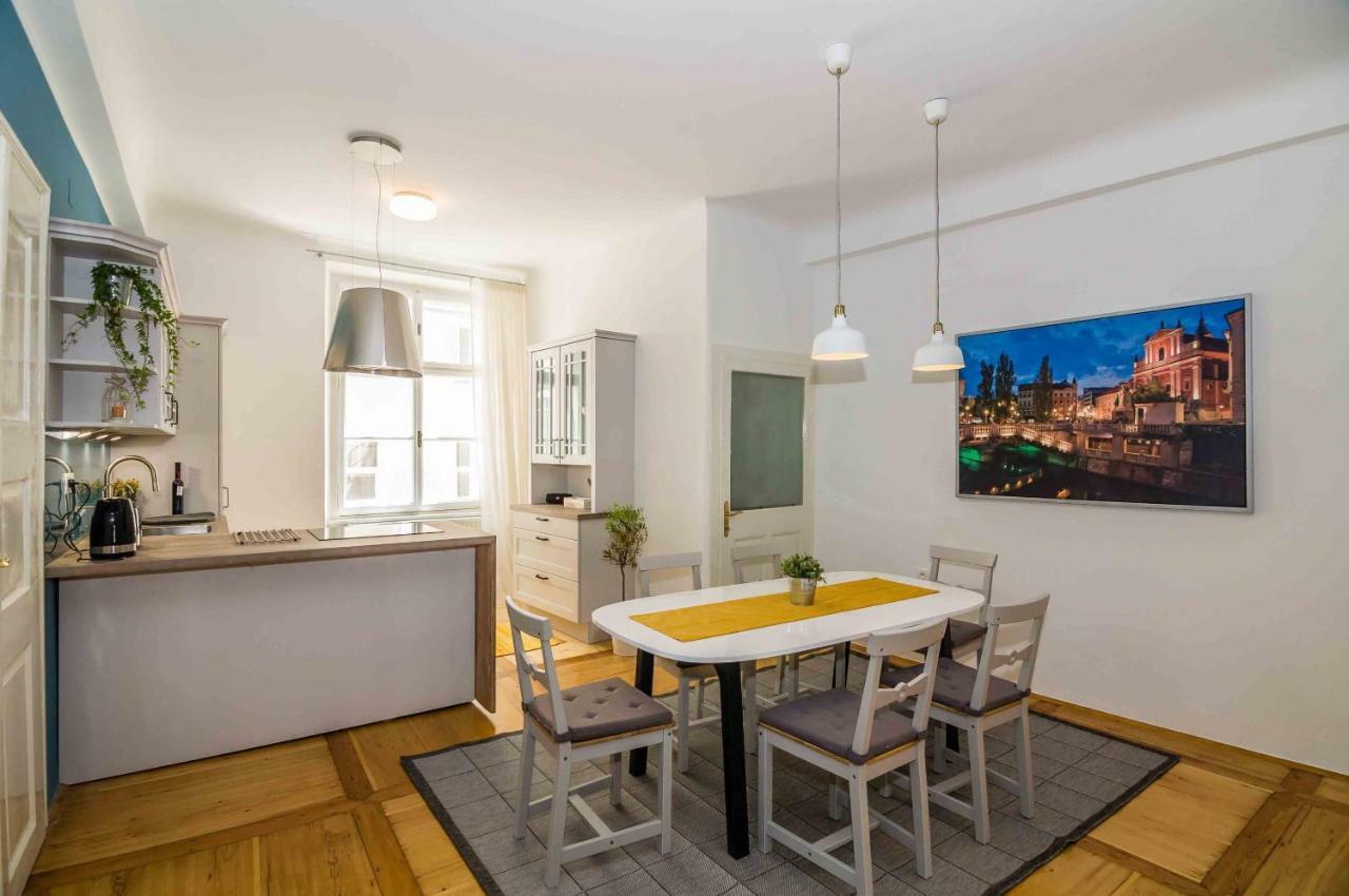 Elegant Central Apartment Lublaň Exteriér fotografie